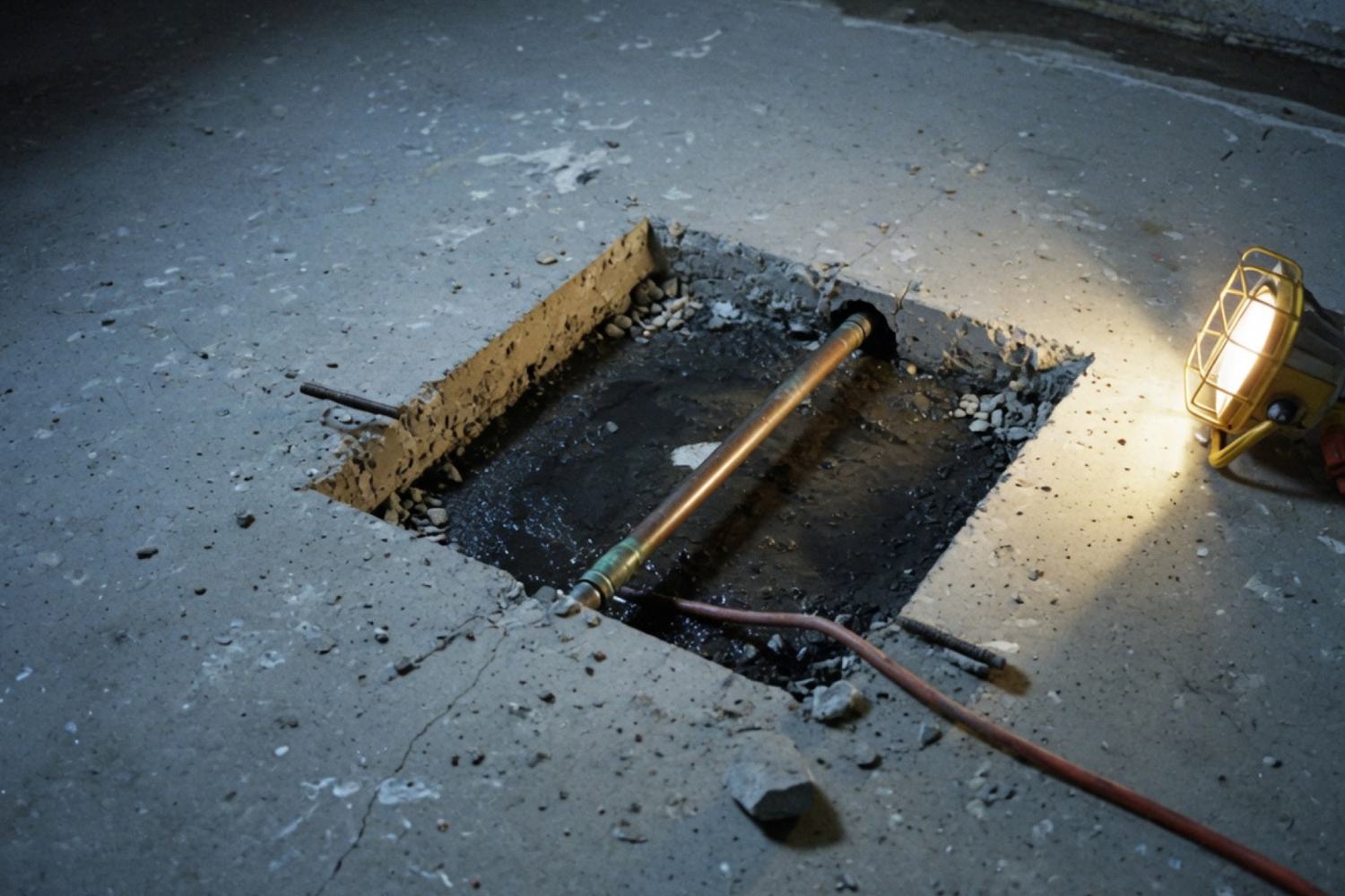 Drain work